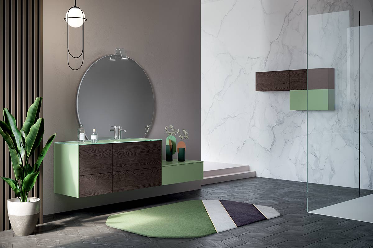 Arredo bagno moderno Top Lops Aria Progetto 06 - bagni - Acquistabile in  Milano e provincia, Monza e Brianza