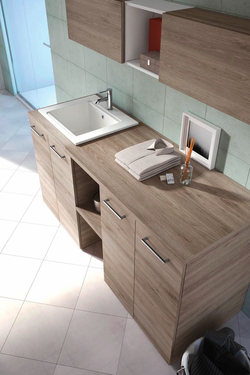 Arredo bagno lavanderia Top Lops Quick Progetto 3 - Acquistabile in ... Arredo bagno lavanderia Top Lops Quick Progetto 3 - Acquistabile in ...
