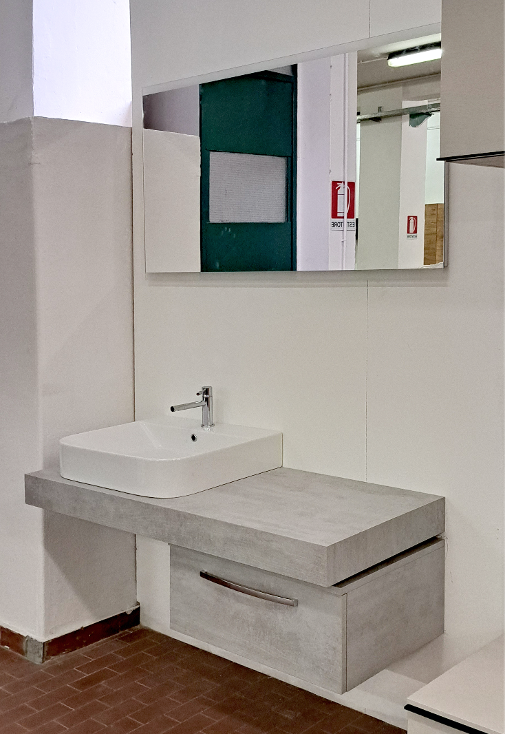 Arredo bagno moderno Top Lops Aria Progetto 12 - bagni - Acquistabile in  Milano e provincia, Monza e Brianza