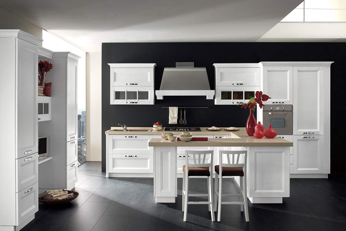 Cucine classiche componibili Stosa Beverly - Acquistabile in Milano ... Cucine classiche componibili Stosa Beverly - Acquistabile in Milano ...