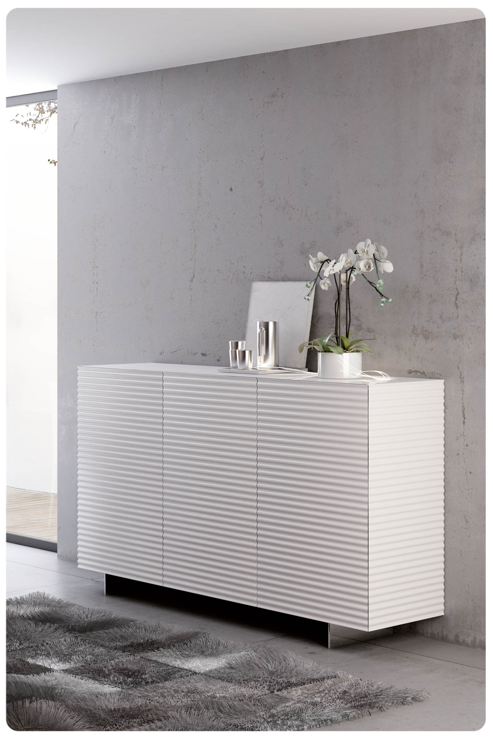 Madia moderna Riflessi Segno Acquistabile in Milano e provincia