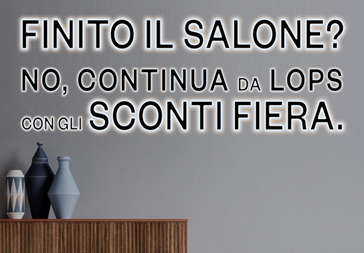 Promo aprile 2025 Salone | Offerte e promozioni mobili e arredamento Milano