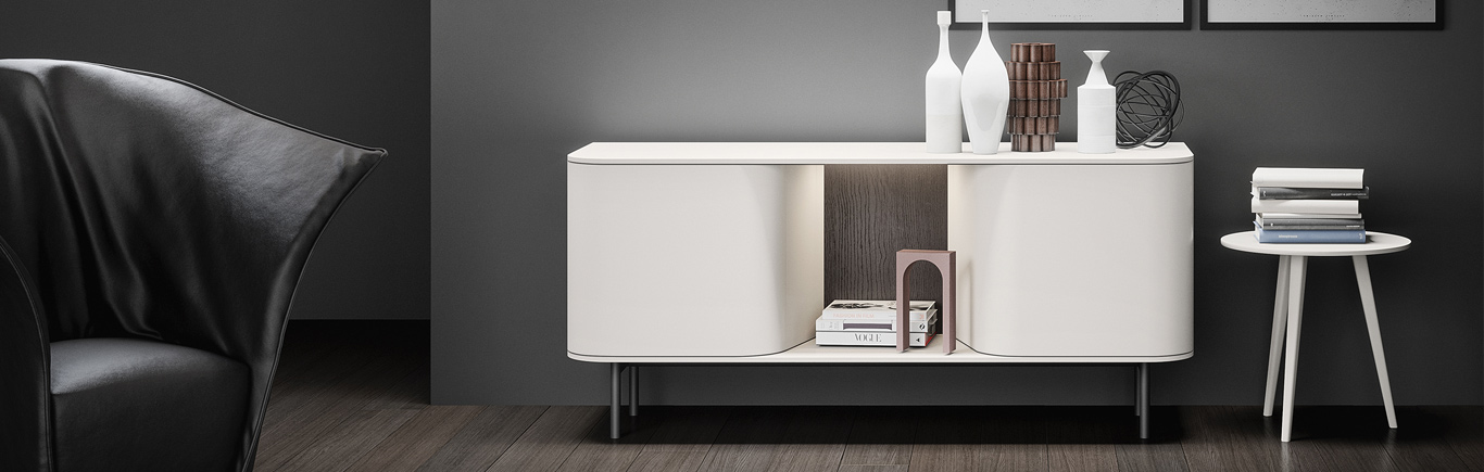 Credenze Milano e madie Calligaris, Riflessi e Kare Design