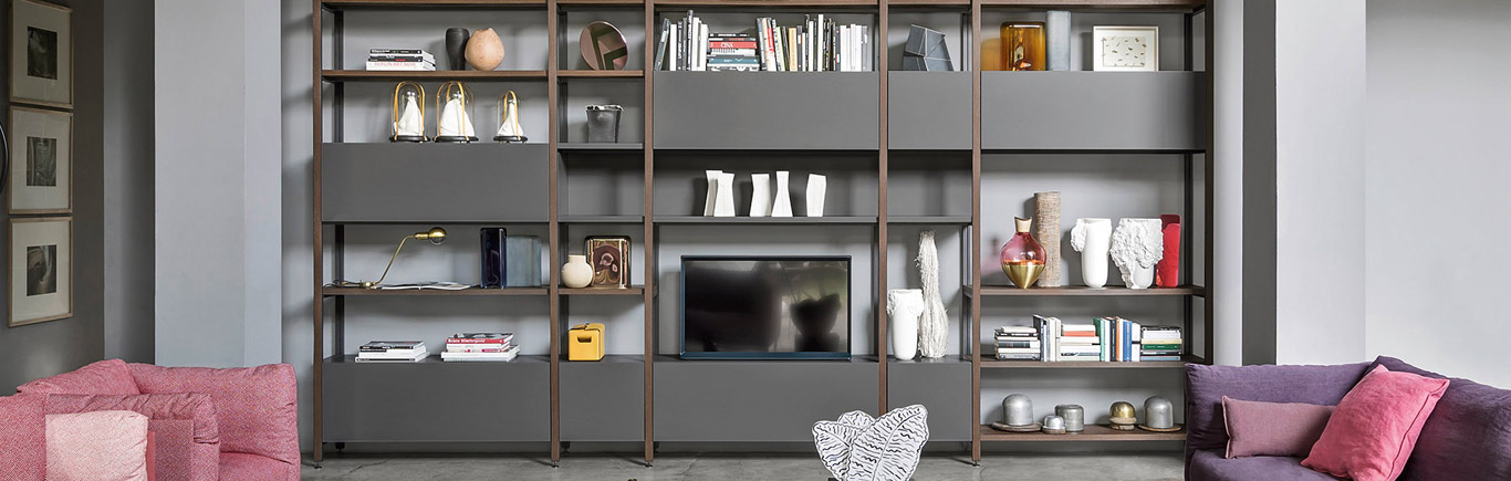 Librerie su misura e design Milano, le migliori librerie componibili