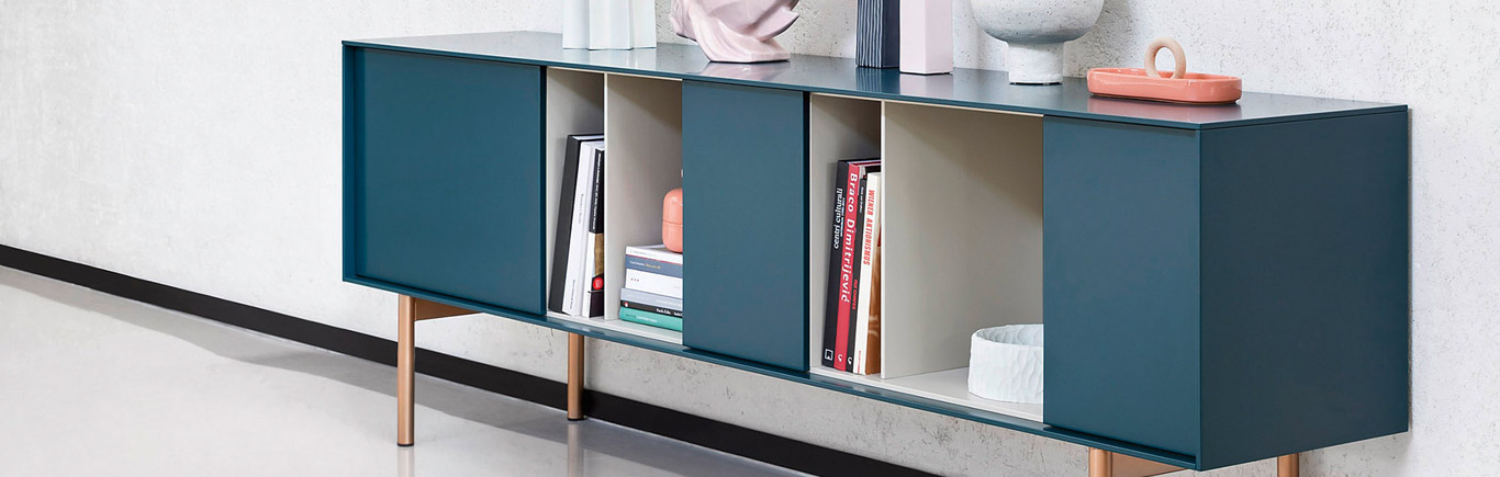 Credenze Milano e madie Calligaris, Riflessi e Kare Design