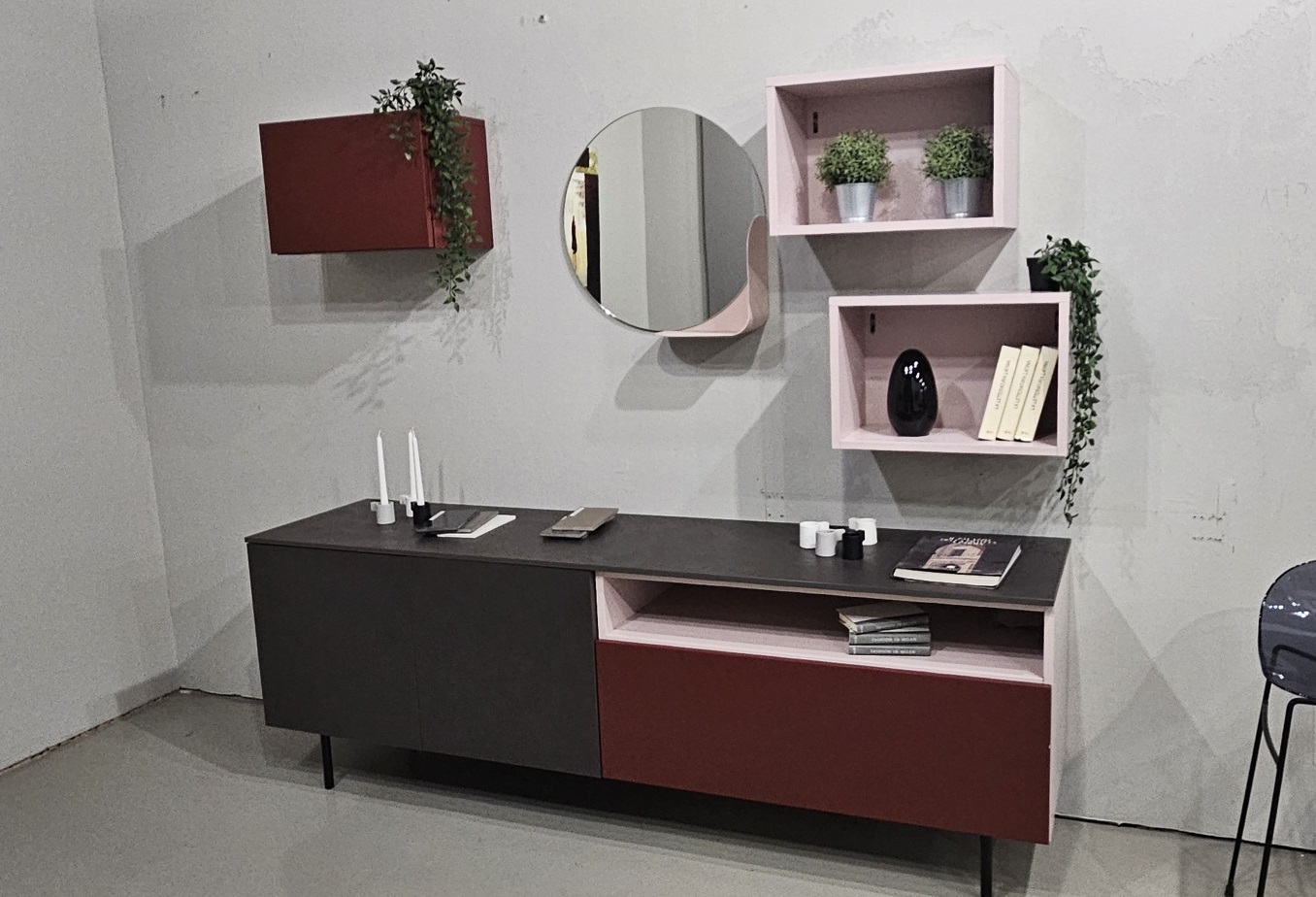 Composizione giorno outlet Calligaris Connubia WallSystem CI