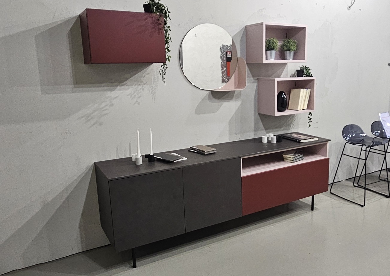 Composizione giorno outlet Calligaris Connubia WallSystem CI 2