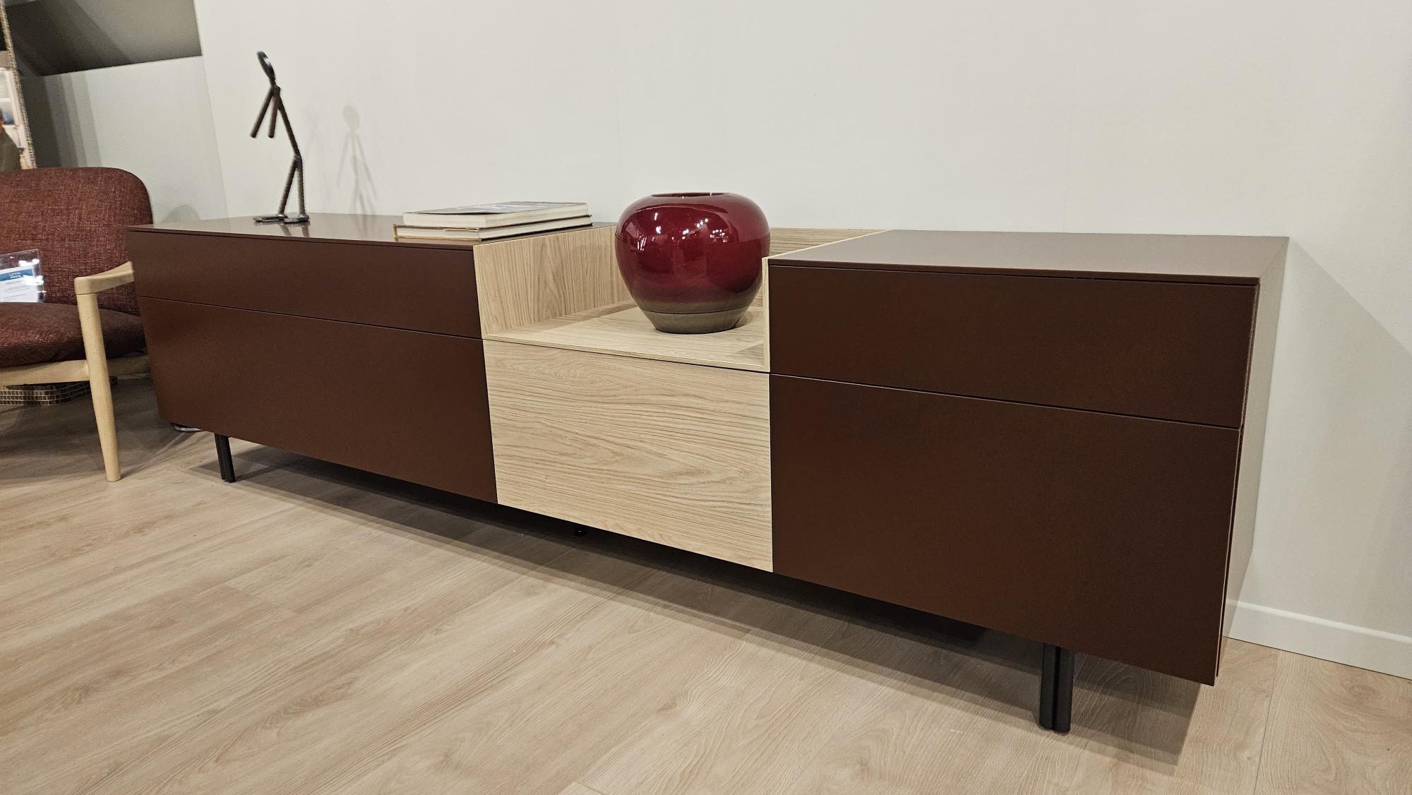 Porta TV Outlet&nbsp;Top Lops&nbsp;Mogano CI 1