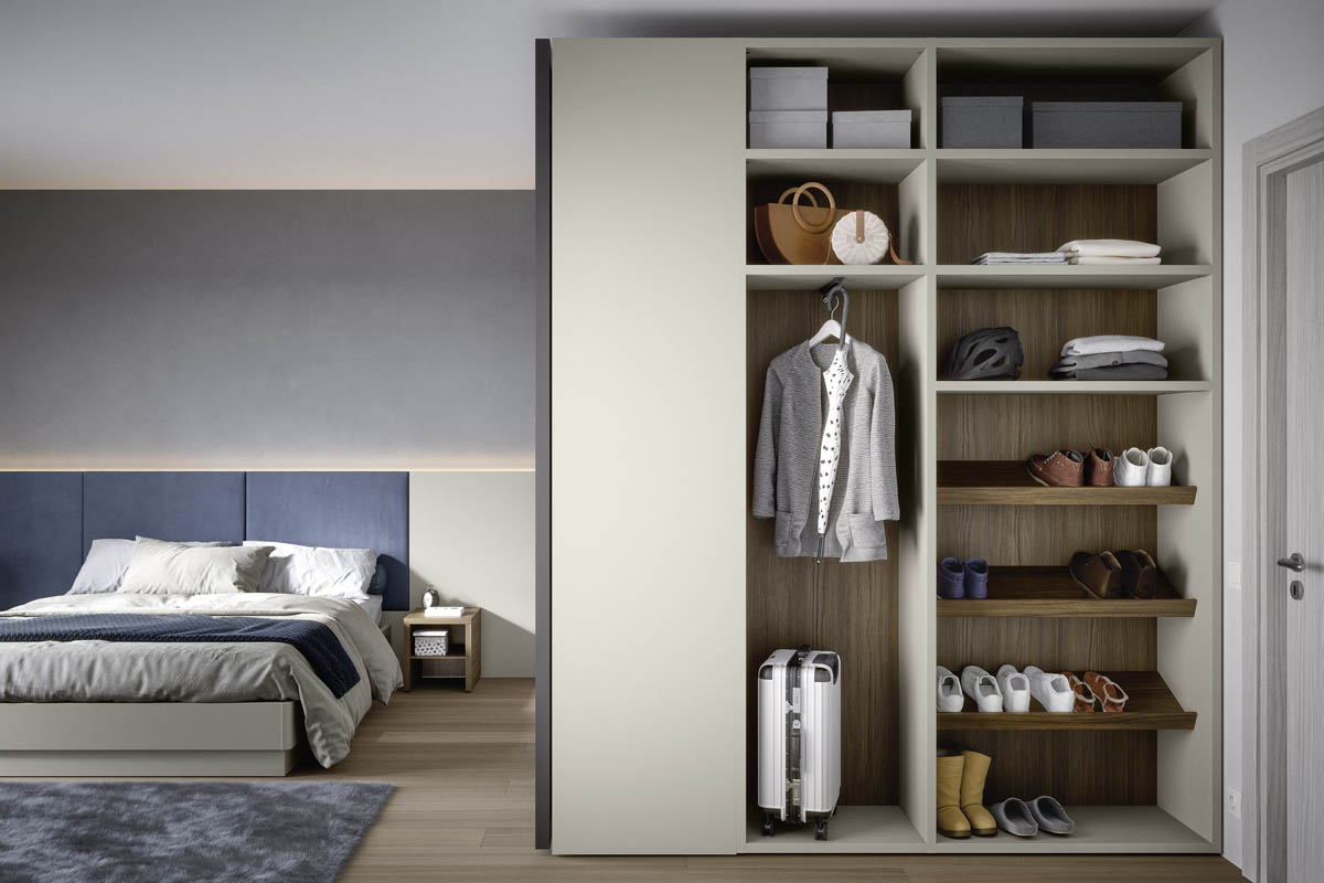 Armadio moderno scorrevole Easy Lops Progetto anta Profilo 9