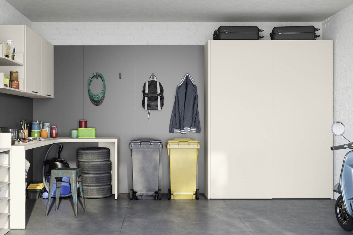 Armadio moderno scorrevole Easy Lops Progetto anta Profilo 7