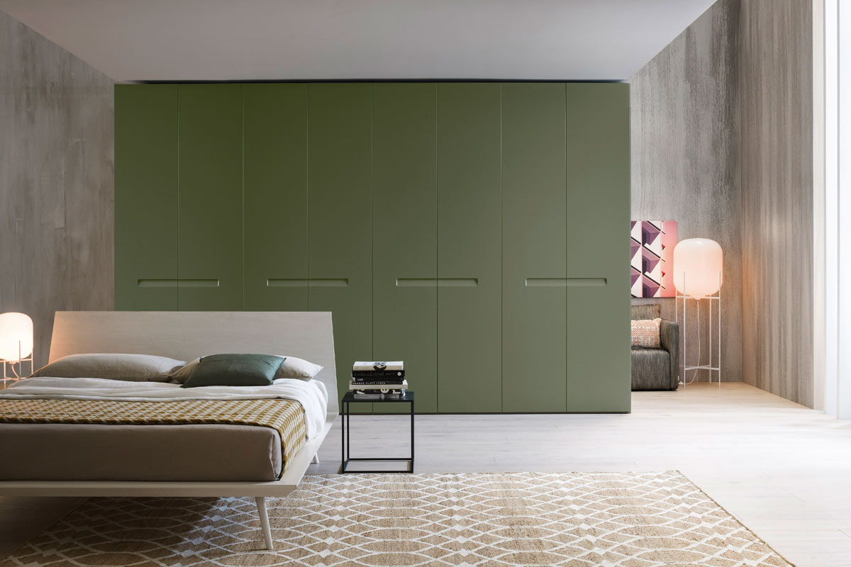 Armadio moderno battente Top Lops Progetto anta  Liberty 3