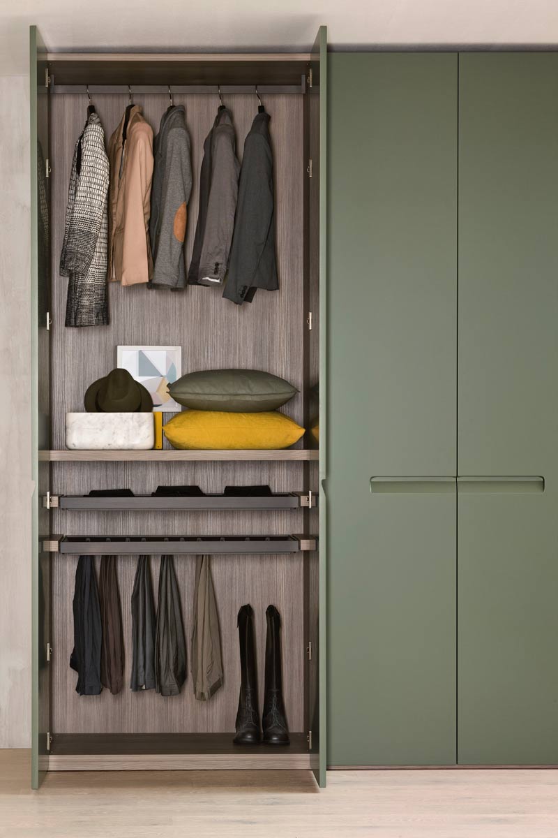 Armadio moderno battente Top Lops Progetto anta  Liberty 5