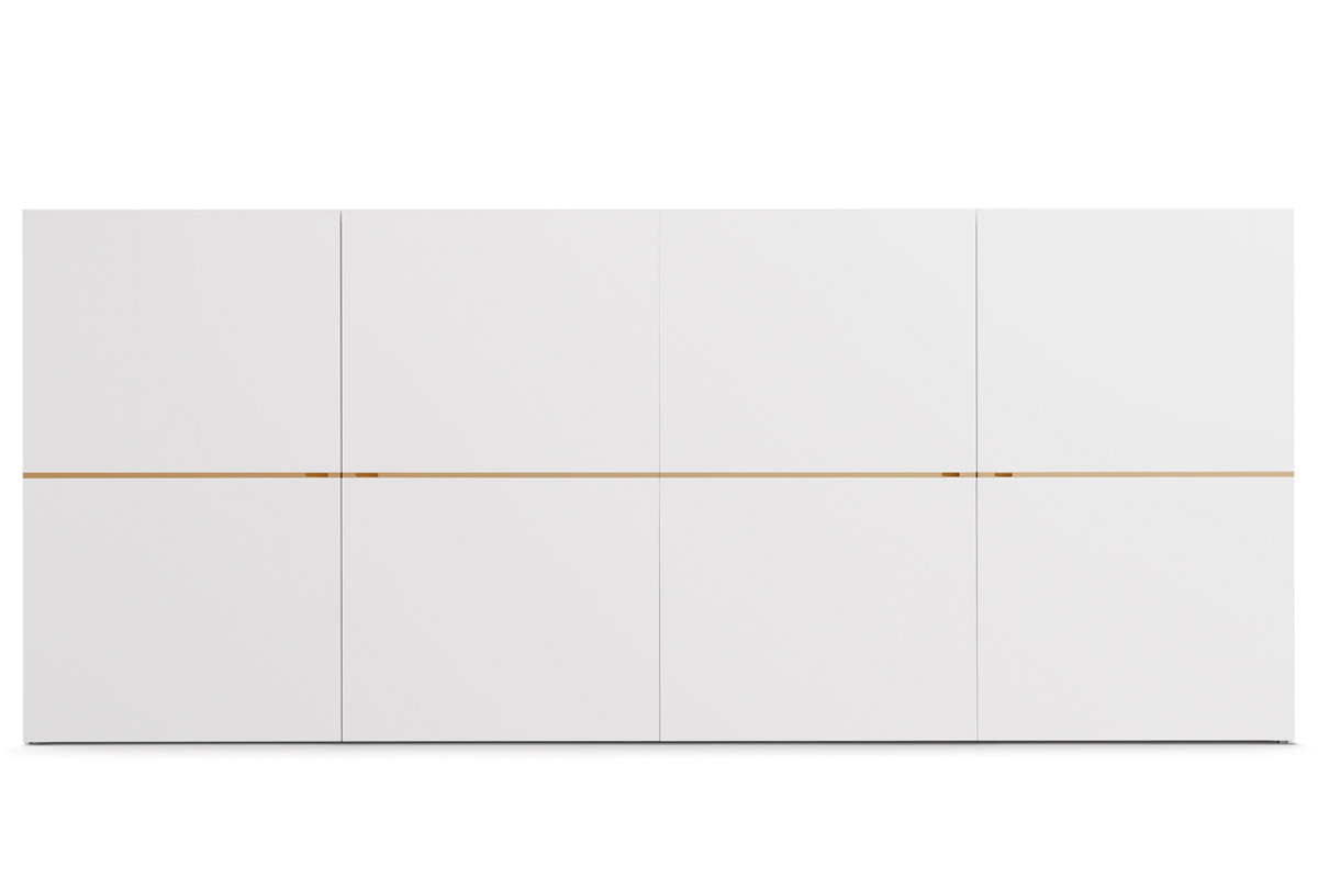 Armadio moderno complanare Top Lops Progetto anta Middle 8