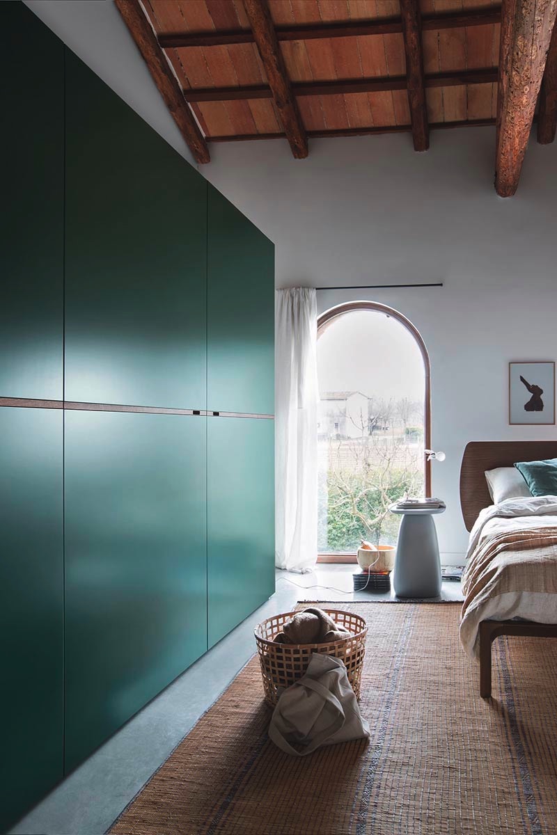 Armadio moderno complanare Top Lops Progetto anta Middle 2