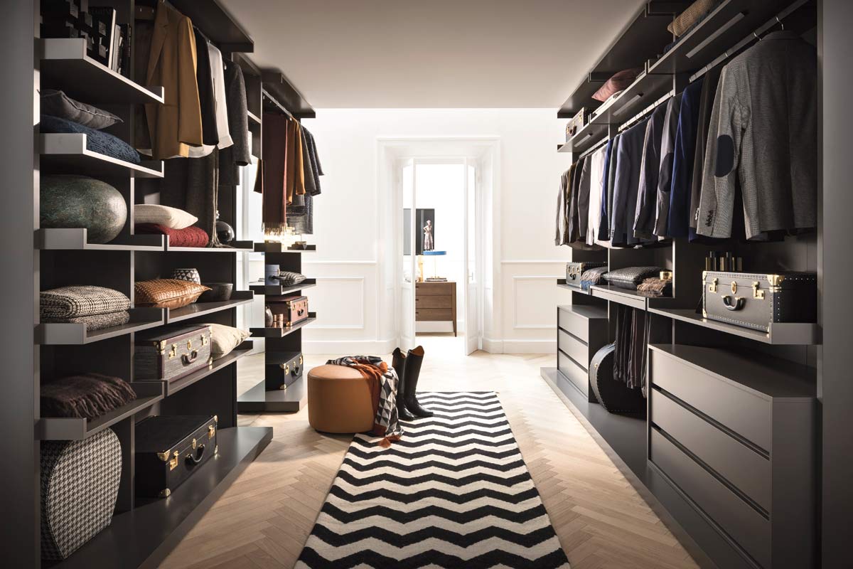 Cabina armadio moderna Top Lops Progetto Ben 14