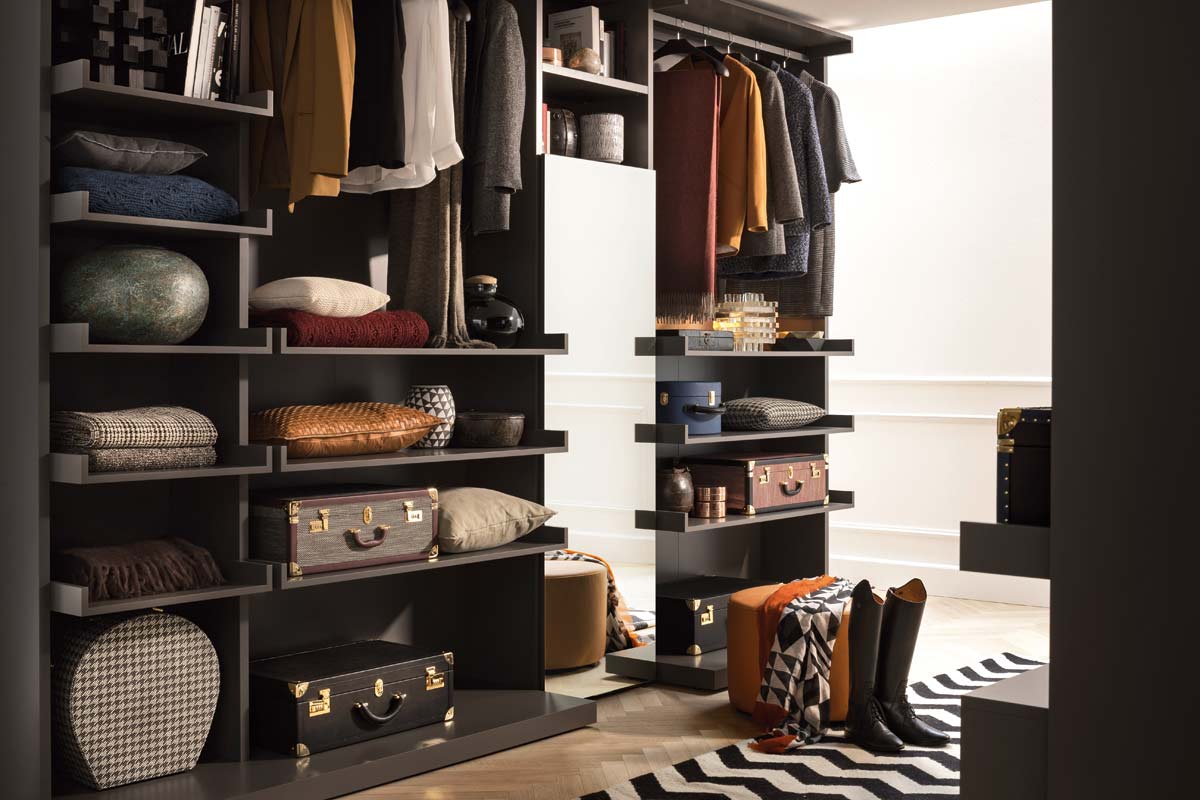 Cabina armadio moderna Top Lops Progetto Ben 18