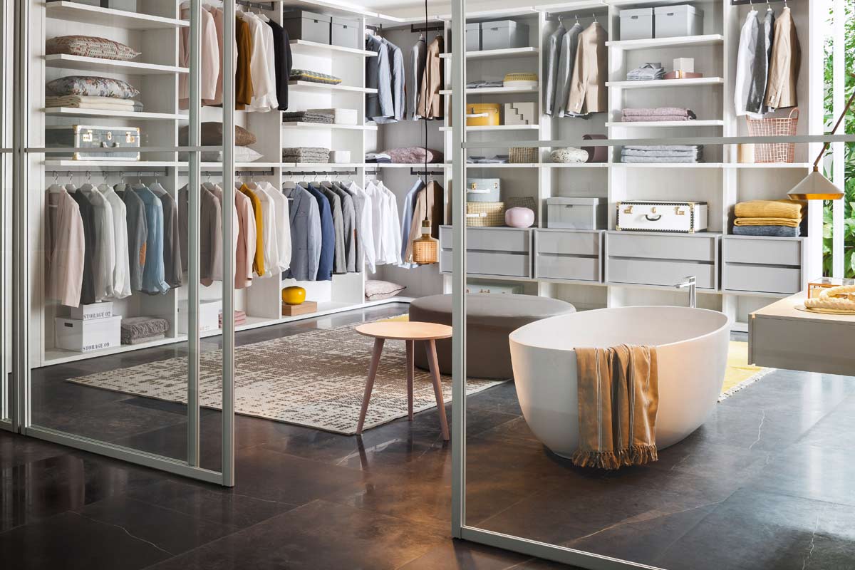 Cabina armadio moderna Top Lops Progetto Ben 20