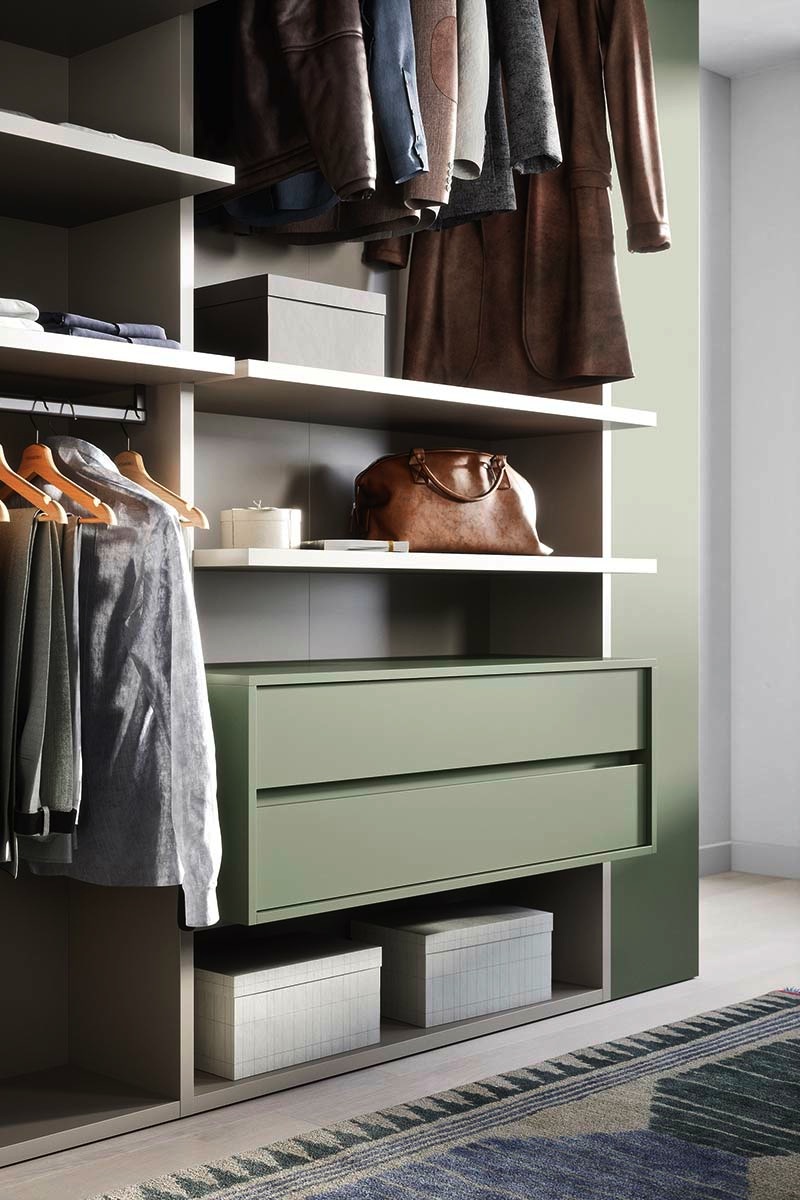 Cabina armadio moderna Top Lops Progetto Ben 4