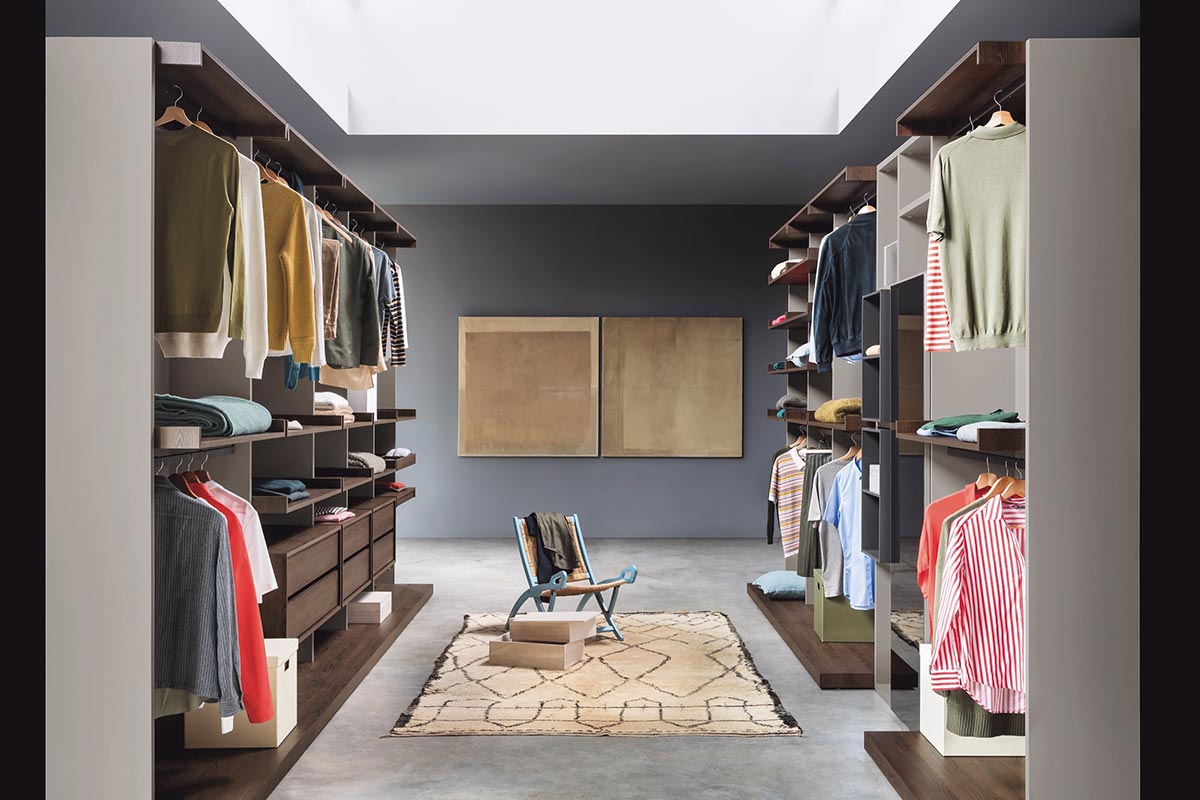 Cabina armadio moderna Top Lops Progetto Ben 6