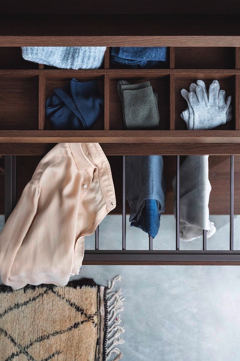 Cabina armadio moderna Top Lops Progetto Ben 10