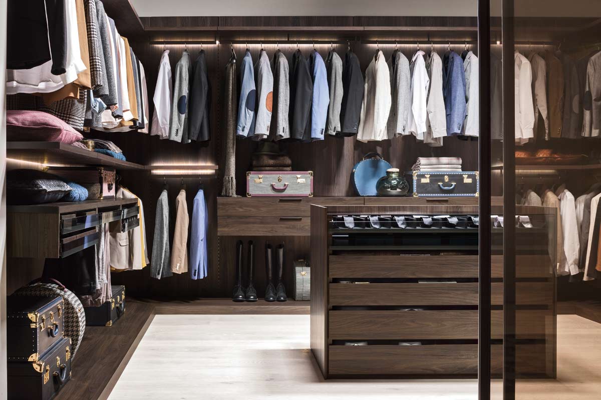 Cabina armadio moderna Top Lops Progetto Break 11