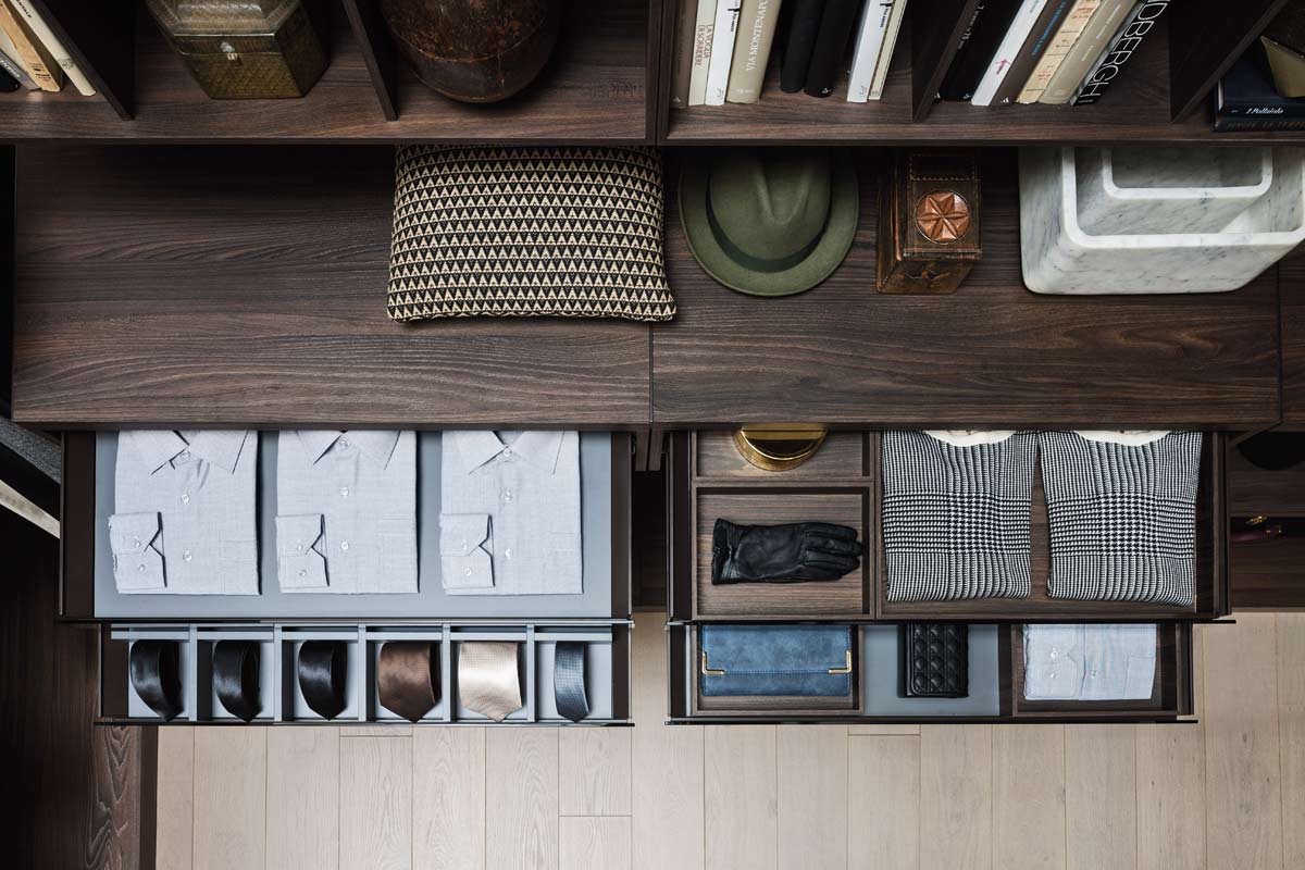 Cabina armadio moderna Top Lops Progetto Break 14