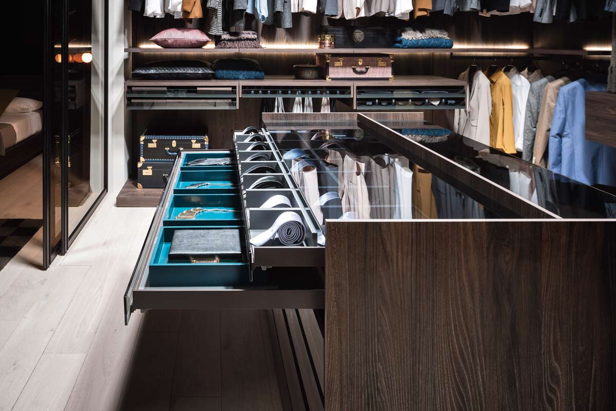 Cabina armadio moderna Top Lops Progetto Break 15