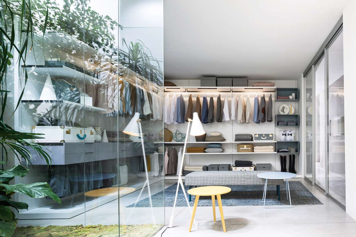 Cabina armadio moderna Top Lops Progetto Break 17