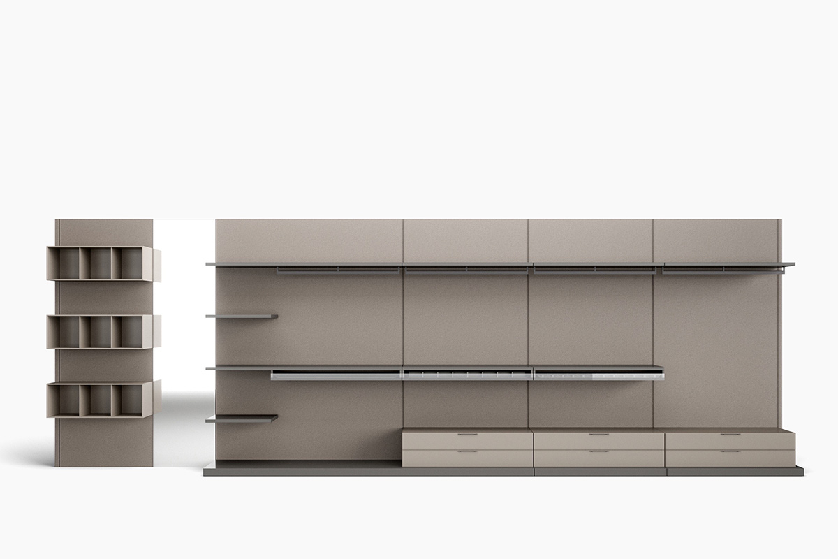 Cabina armadio moderna Top Lops Progetto Break 9