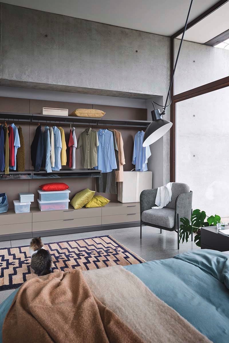 Cabina armadio moderna Top Lops Progetto Break 2