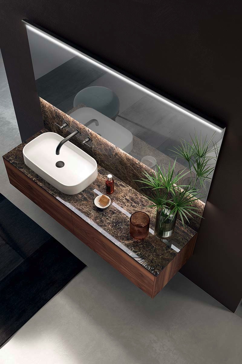 Arredo bagno moderno Top Lops Aria Progetto 02 4