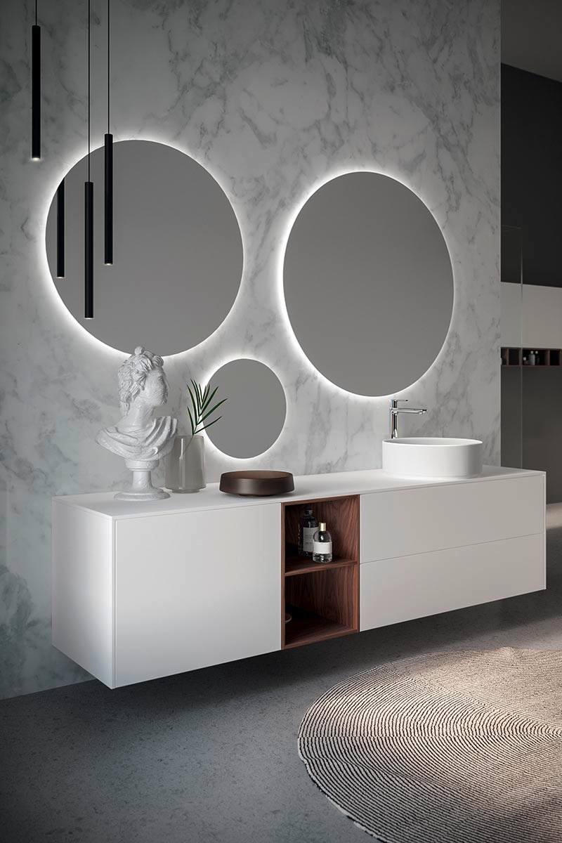 Arredo bagno moderno Top Lops Aria Progetto 03 2