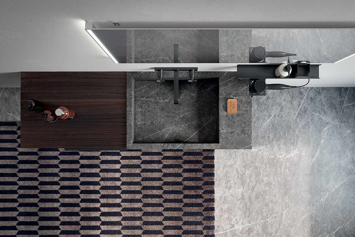 Arredo bagno moderno Top Lops Aria Progetto 11 2