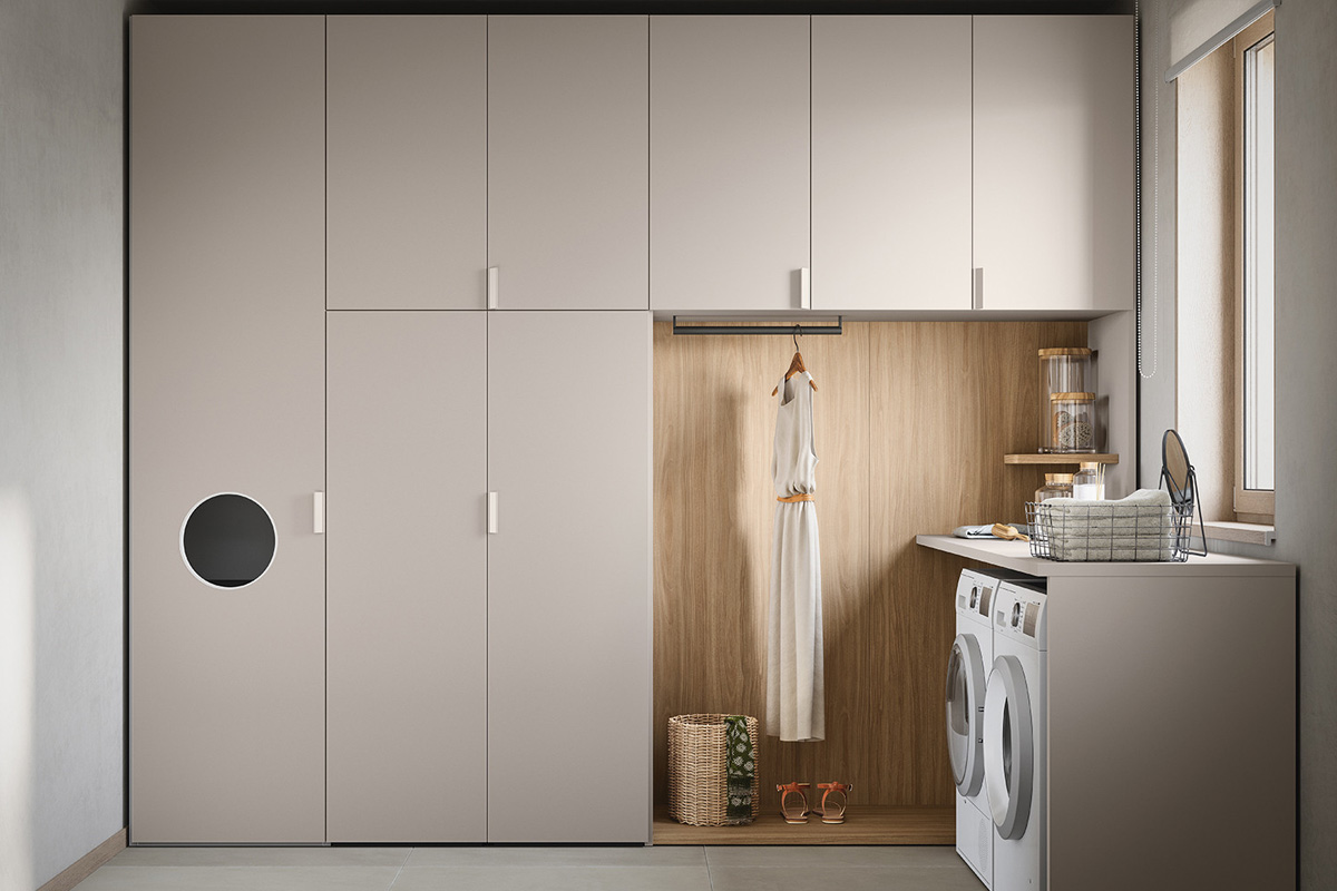 Arredo Bagno Lavanderia&nbsp;Easy Lops&nbsp;Progetto 3 1