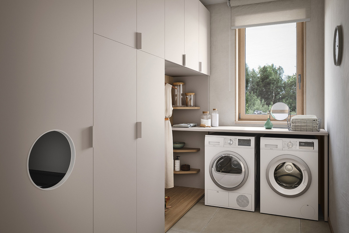 Arredo Bagno Lavanderia&nbsp;Easy Lops&nbsp;Progetto 3 2