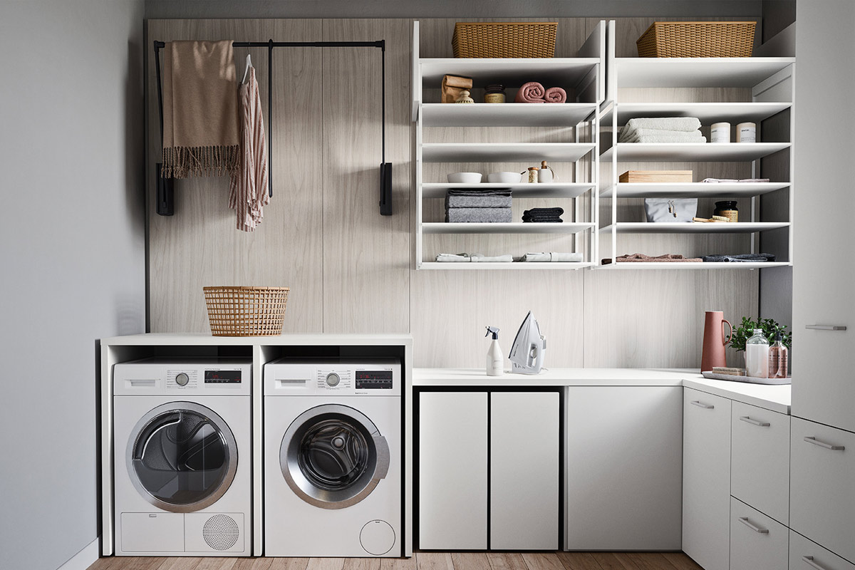 Arredo Bagno Lavanderia&nbsp;Easy Lops&nbsp;Progetto 4 1