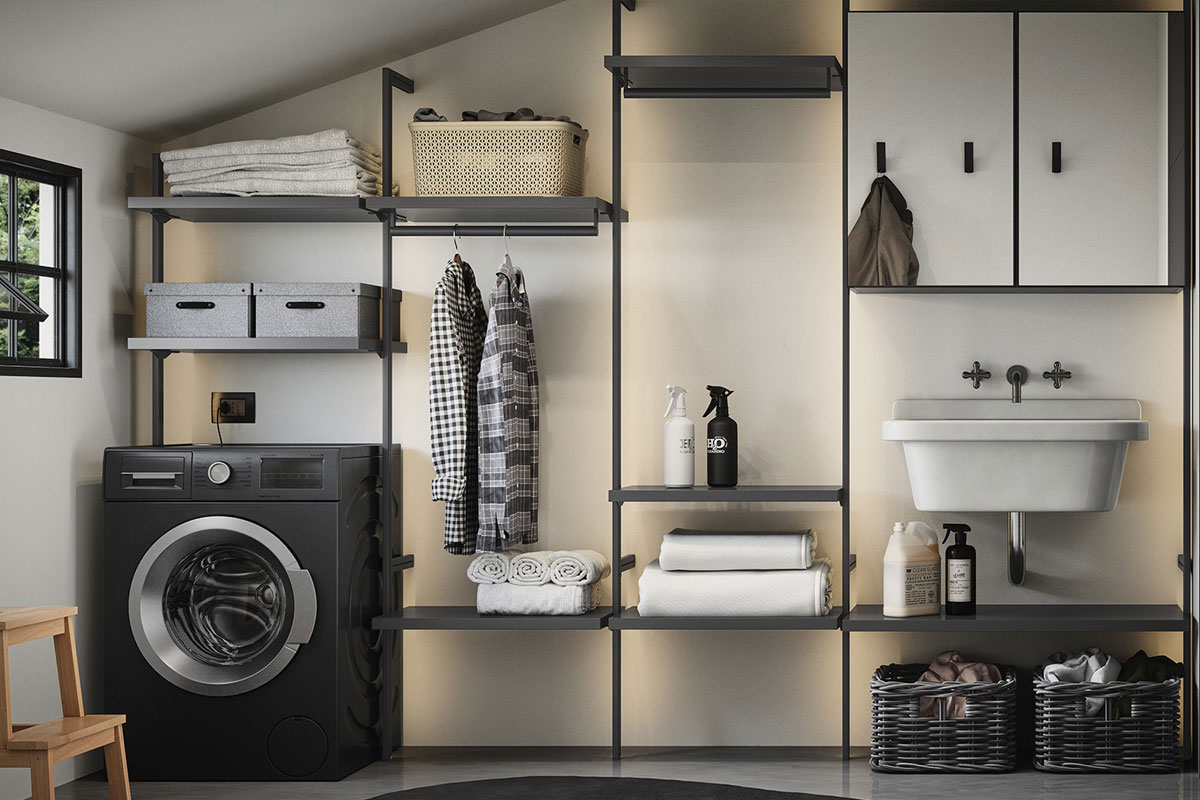 Arredo Bagno Lavanderia&nbsp;Easy Lops&nbsp;Progetto 7 1