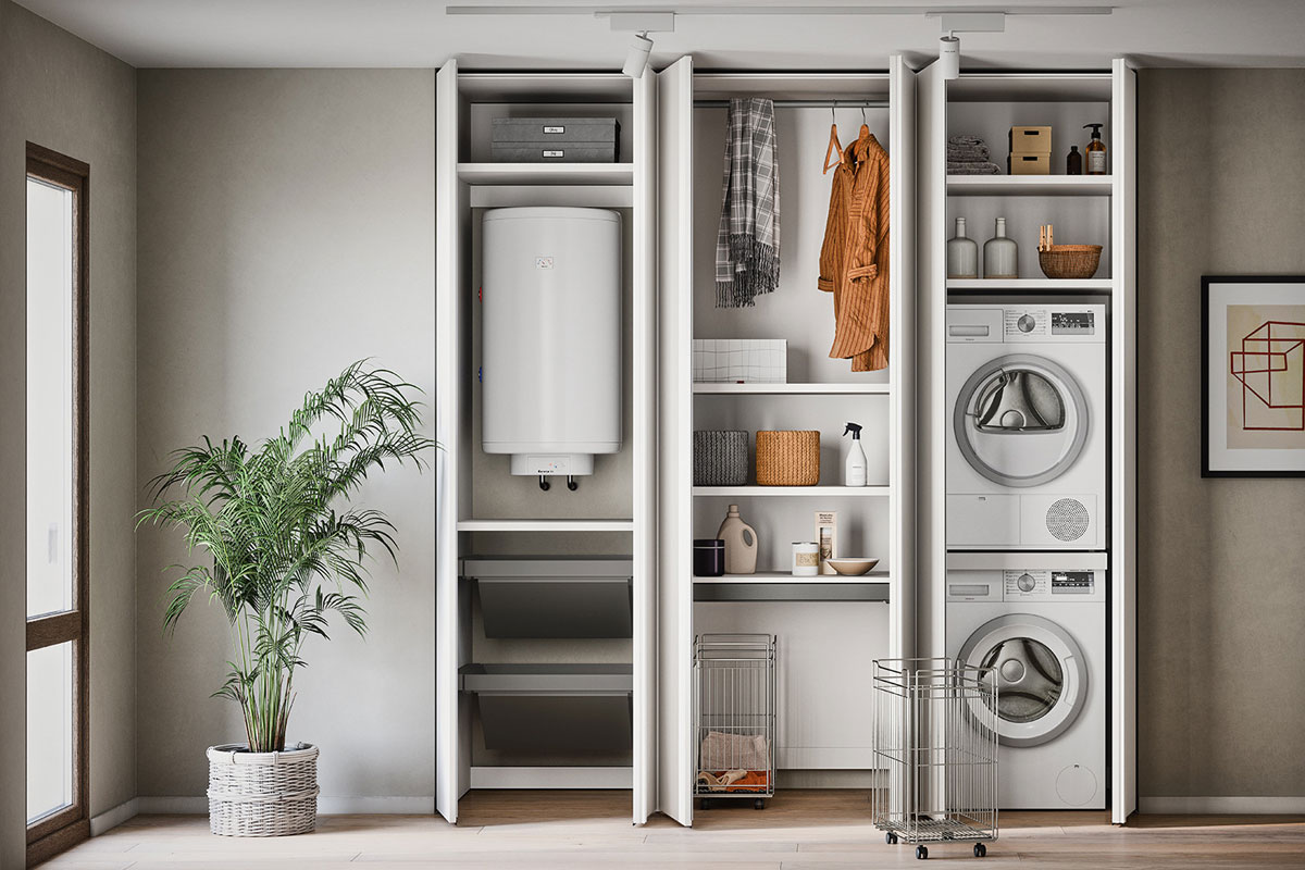 Arredo Bagno Lavanderia&nbsp;Easy Lops&nbsp;Progetto 8 1