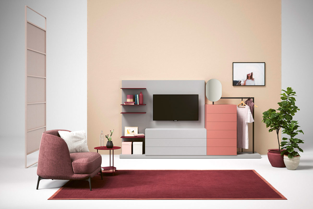 Como' comodini settimanali moderni Top Lops Easy 2