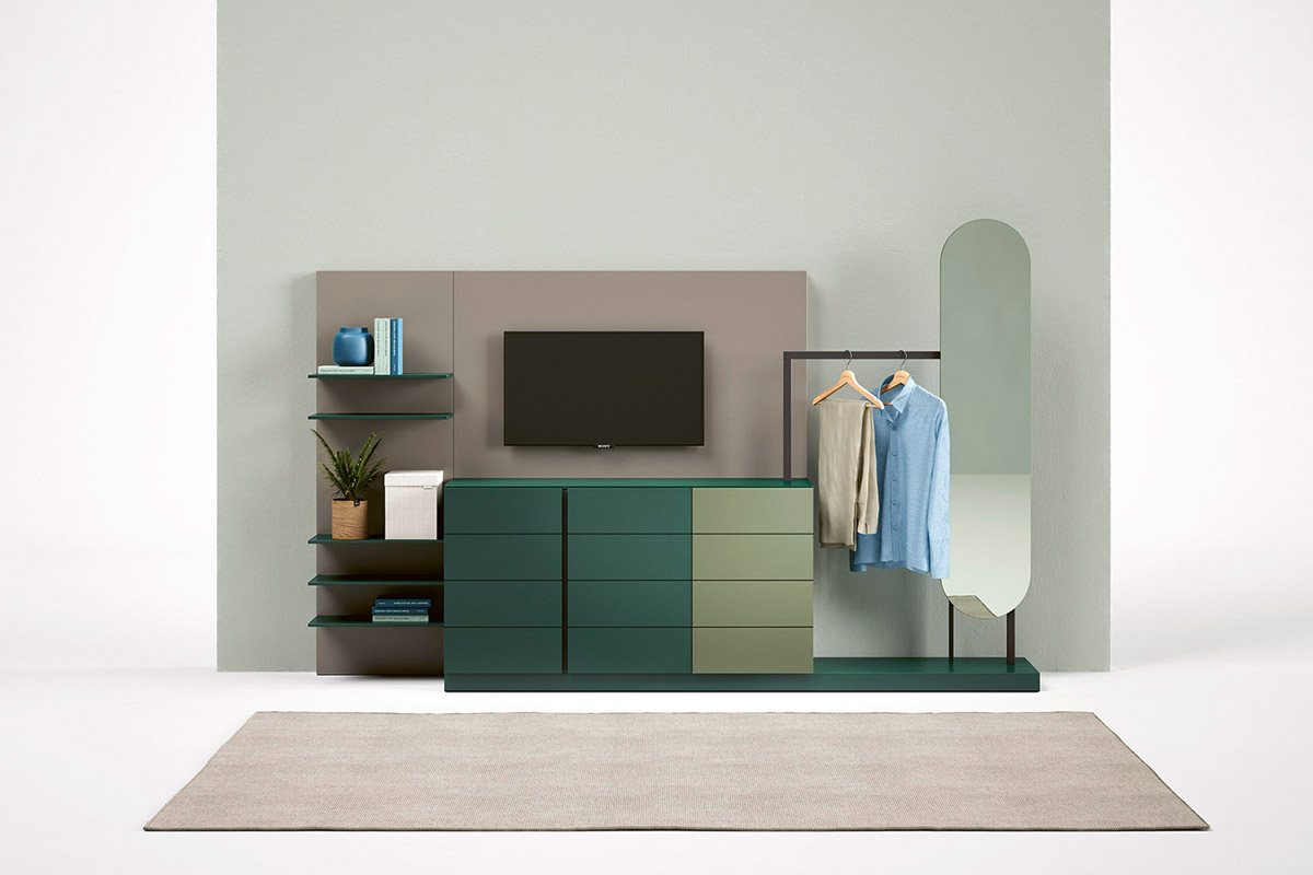 Como' comodini settimanali moderni Top Lops Easy 6