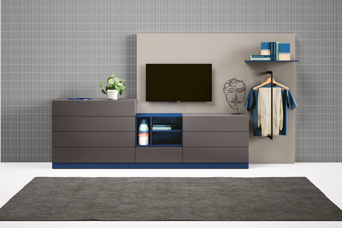 Como' comodini settimanali moderni Top Lops Easy 7