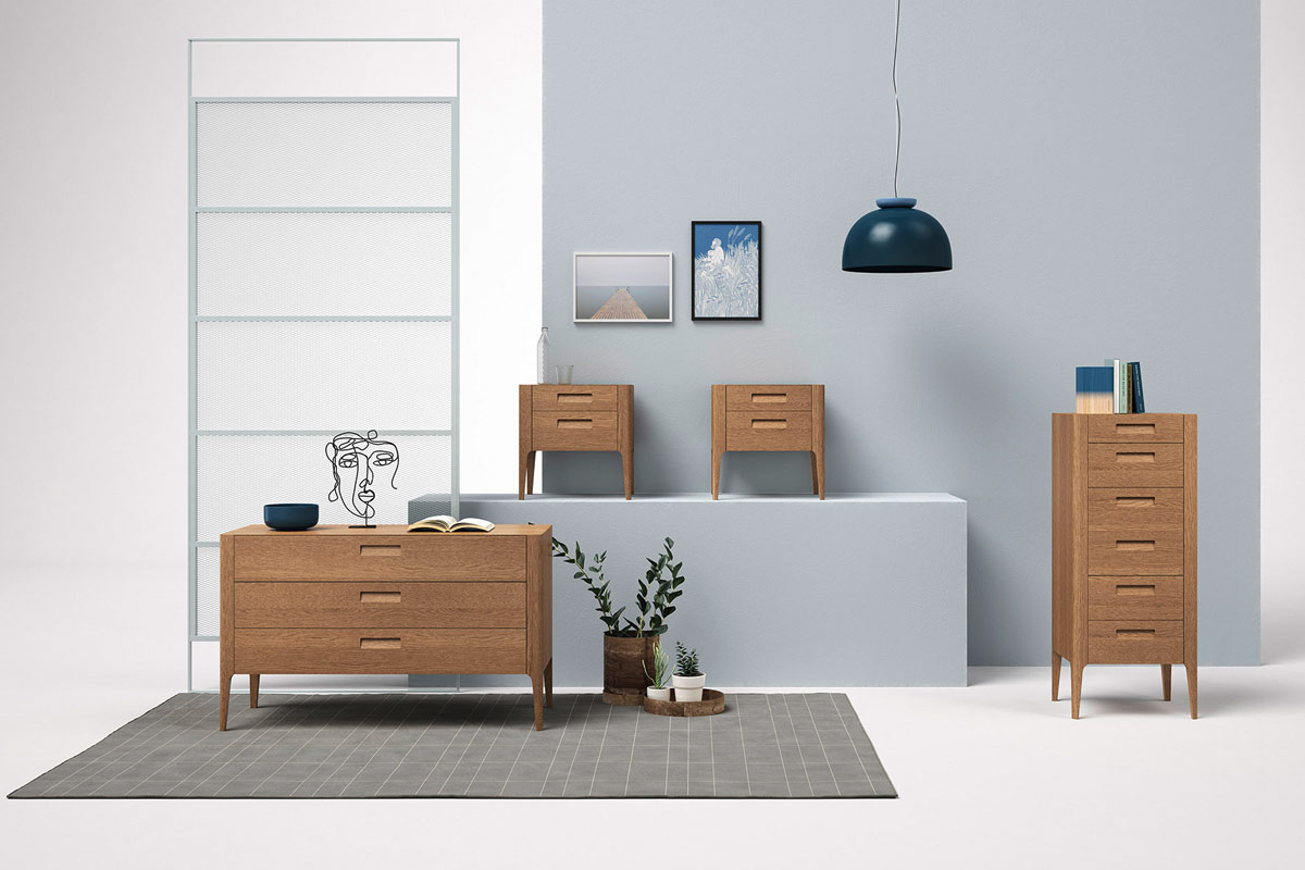 Como' comodini settimanali moderni Top Lops Giotto 1