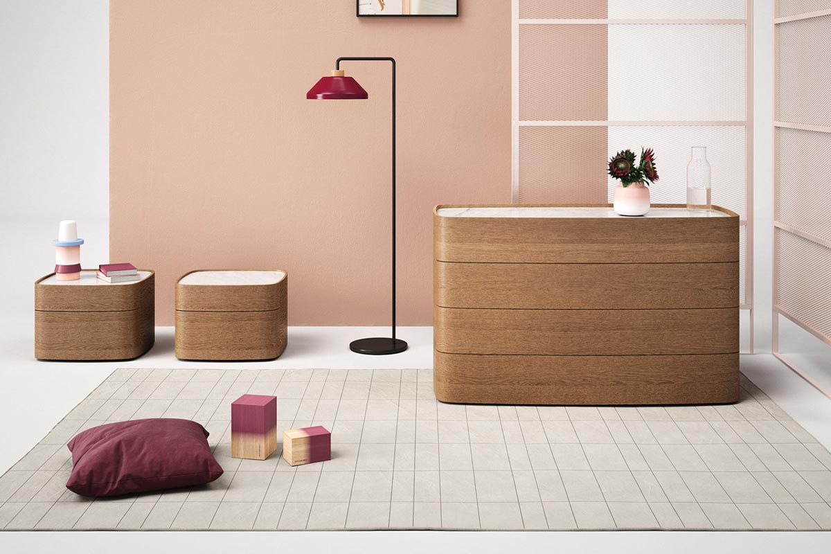 Como' comodini settimanali moderni Top Lops Norman 1