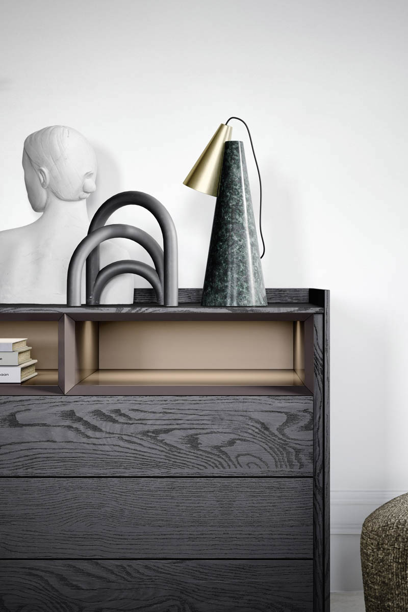 Como' comodini settimanali moderni Top Lops Sly 6