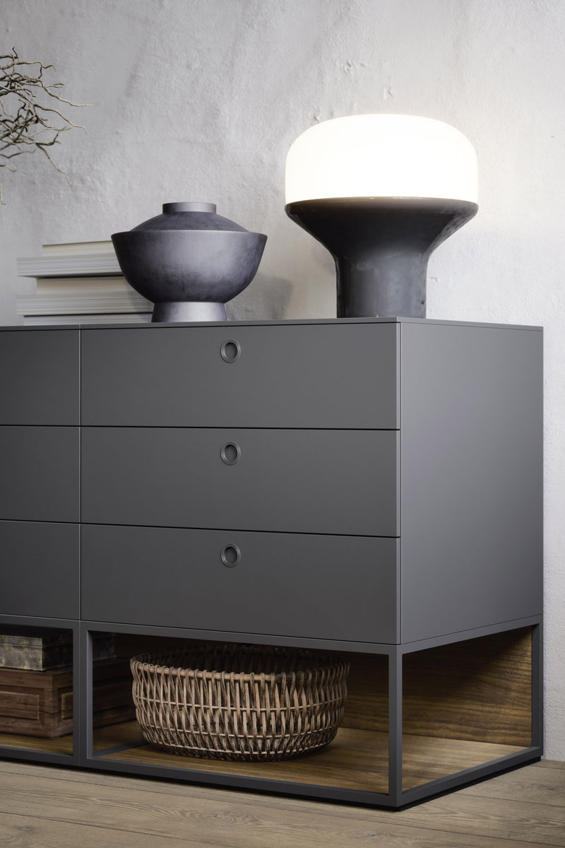 Como' comodini settimanali moderni Top Lops Square 3