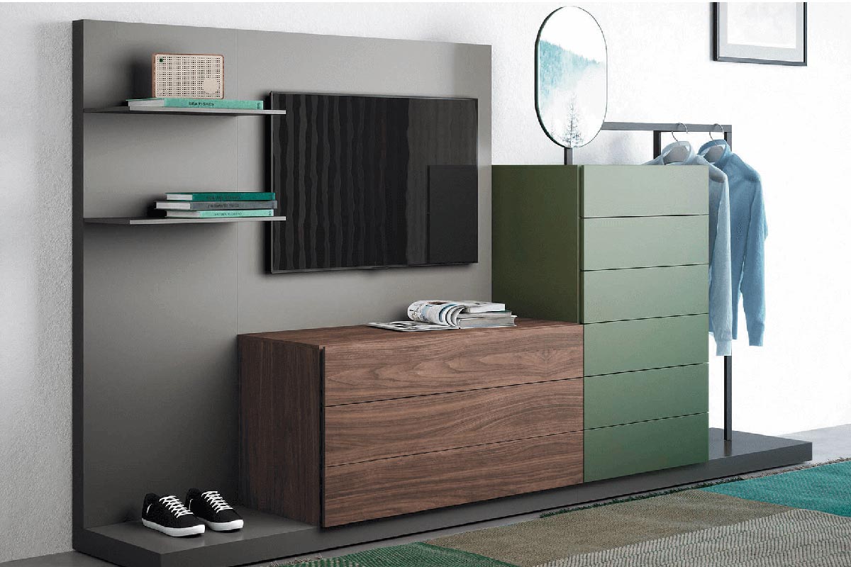 Como' comodini settimanali moderni Top Lops Easy 15