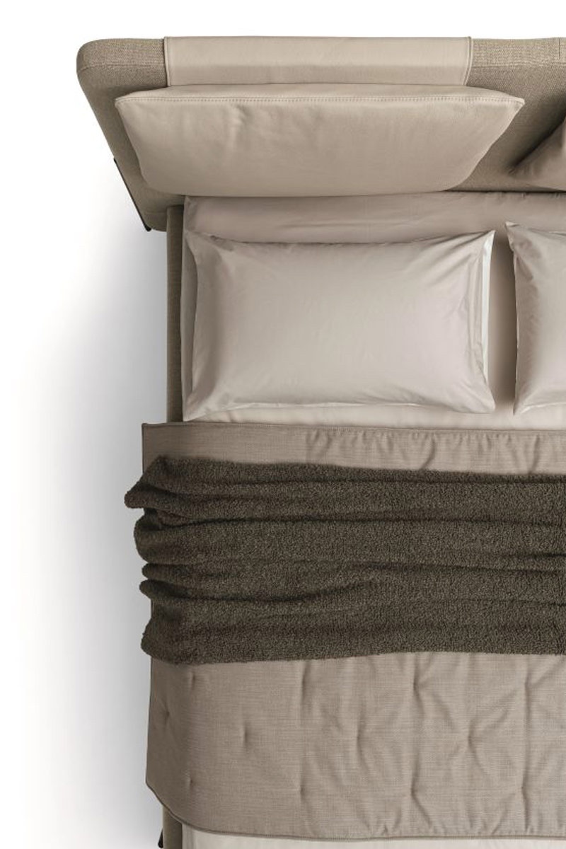 Letto matrimoniale moderno imbottito&nbsp;Ditre&nbsp;Alar 4