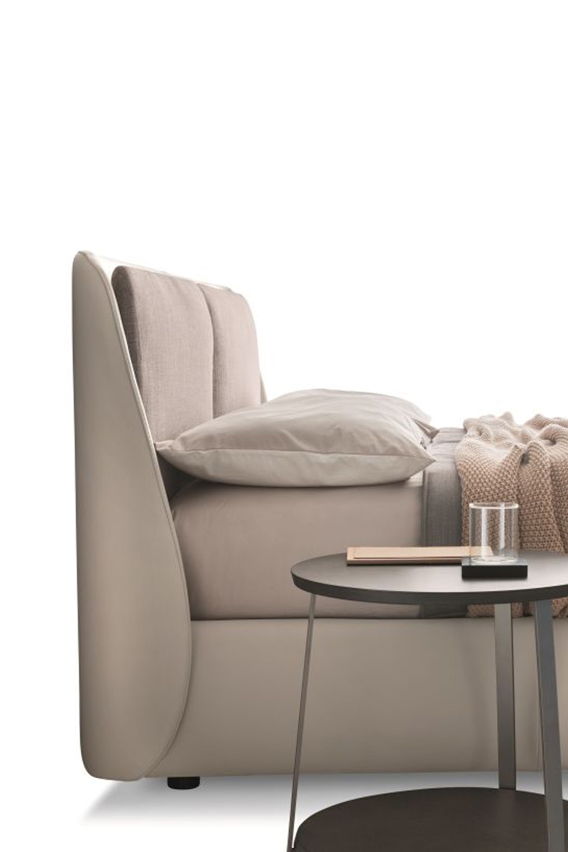 Letto matrimoniale moderno imbottito&nbsp;Ditre&nbsp;Bend 4