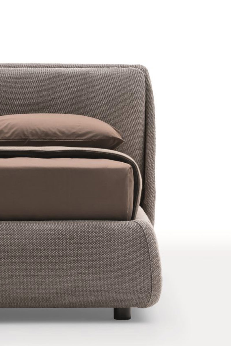 Letto matrimoniale moderno imbottito&nbsp;Ditre&nbsp;Bend 5