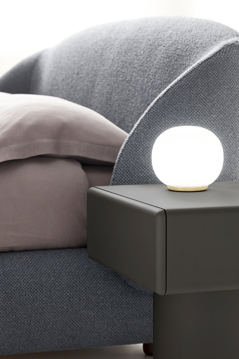 Letto matrimoniale moderno imbottito Ditre Pacific 7